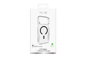 Telefon - Pokrowiec i etui - Puro Lite Mag TPU+PC Case Compatible with MagSafe for iPhone 17 Pro Max - Transparent with Black Ring - PUIPC17P69LITEMBLK