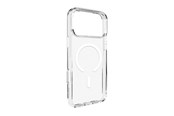 Telefon - Pokrowiec i etui - Puro Lite Mag TPU+PC Case Compatible with MagSafe for iPhone 17 Pro Max - Transparent with White Ring - PUIPC17P69LITEMAGTR