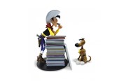 Drobiazgi - Plastoy - Lucky Luke & Rantanplan Figurine (Pile of Albums) - Figurka - 3521320003917