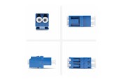 Kabel sieciowy - StarTech.com Startech network coupler - TAA Compliant - blue - Niebieski - LCLCSMCOUPLER