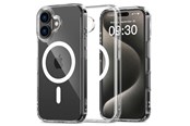 Telefon - Pokrowiec i etui - Tech-Protect Flexair Hybrid MagSafe Case for iPhone 16 Plus - Clear - 5906302311477