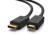 Kabel wyswietlacza - UGREEN unidirectional DisplayPort to HDMI Cable 4K 30Hz 32 AWG 1.5m Black (DP101 10239) - 10239-ugreen