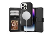 Telefon - Pokrowiec i etui - Tech-Protect MagSafe Wallet Case with Wallet for iPhone 16 Pro - Black - 5906302311606