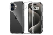 Telefon - Pokrowiec i etui - Tech-Protect FlexAir Hybrid Case for iPhone 16 - Transparent - 5906302311620