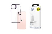 Telefon - Pokrowiec i etui - 3mk Satin Armor Case+ Purple for Apple iPhone 14 - transparent - 5903108592789
