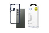 Telefon - Pokrowiec i etui - 3mk Satin Armor Case+ Blue for Samsung Galaxy S24 Ultra - transparent - 5903108592703