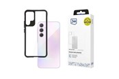 Telefon - Pokrowiec i etui - 3mk Satin Armor Case+ for Samsung Galaxy A35 5G - transparent with black frame - 5903108592987