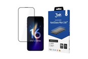 Telefon - szklo ochronne - 3mk HardGlass Max Lite Tempered Glass with Black Frame for iPhone 16 Pro Max - 5903108604598