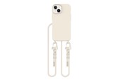 Telefon - Inne akcesoria - Tech-Protect MagNecklace MagSafe Case for iPhone 15 - Beige - 5906302313105