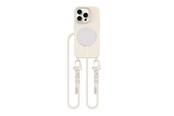 Telefon - Pokrowiec i etui - Tech-Protect MagNecklace MagSafe Case for iPhone 15 Pro - Beige - 5906302313136