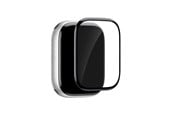 Smartwatch - akcesoria - Puro Flexible Shield Protective Film with Applicator for Apple Watch 10/11 46mm - Black - PUSDFRAW46BLK