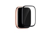 Smartwatch - akcesoria - Puro Flexible Shield Protective Film with Applicator for Apple Watch 10/11 42mm - Black - PUSDFRAW42BLK