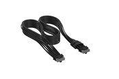 Kabel zasilajacy (wewnetrzny) - Corsair Elite Premium Individually Sleeved PCIe 12V-2x6 to PCIe 12V-2x6 600W (Universal) - Czarny - CP-8920431