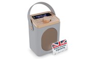 Radio DAB i budzik - Majority Little Shelford Portable Bluetooth DAB Radio - Grey - DAB+/FM - Mono - Szary - LSH-DAB-GRY UK