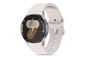 Smartwatch - akcesoria - Tech-Protect Silicone Strap for Samsung Galaxy Watch 4 / 5 / 5 Pro / 6 / 7 / FE - Beige - 5906302313815