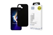 Telefon - Pokrowiec i etui - 3mk Silicone Case for iPhone 16 Plus - Black - 5903108586627