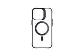 Telefon - Pokrowiec i etui - 3mk Satin Armor MagCase with MagSafe for iPhone 14 Pro Max - Clear with Black Frame - 5903108563802