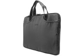 Torba, plecak i pokrowiec na laptopa - Puro Scudo SleevePro in Nylon for MacBook and Notebook up to 14" Black - PUSCUDOPROS14BLK