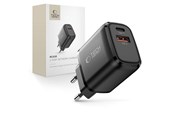 Telefon - Adapter i Ładowarka - Tech-Protect NCA30 PD 30W / QC3.0 USB-A / USB-C- wall charger black - 5906302318780