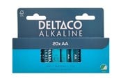 Bateria - Deltaco battery - 20 x AA / LR6 - Alkaline - LR6-20B