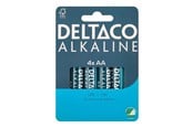 Bateria - Deltaco battery - 4 x AA / LR6 - Alkaline - LR6-4B