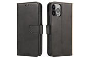 Telefon - Pokrowiec i etui - Hurtel Magnet Case for Vivo Y16 / Vivo Y02s Flip Cover Wallet Stand Black - 9145576277270