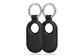 Telefon - Pokrowiec i etui - Tech-Protect Icon Case for Samsung Galaxy SmartTag 2 - Black (2 pcs) - 9319456608045