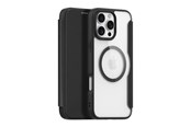 Telefon - Pokrowiec i etui - Dux Ducis Skin X Pro Case for iPhone 16 Pro with MagSafe and Flip - Black - 6934913004487