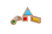 Zabawki dla niemowląt - Eichhorn  Montessori Window Bricks - 100006001