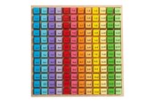 Zabawki drewniane - Bigjigs Wooden Leather Tables - 120 pcs. - BJ210