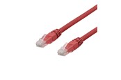 Kabel sieciowy - Deltaco patch cable - 1 m - red - Czerwony - 1m - TP-61RAU