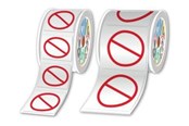 Papier, papier fotograficzny i etykiety - Brother - pre-cutted prohibition labels - 500 label(s) - 50 mm diameter - LTZ12050FBAN