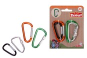 Zabawki na zewnatrz - Simba Scout Metal Carabiners 4 pcs - 109452711