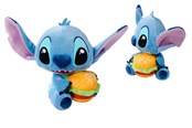Plusz - Simba Toys plush Disney Stitch w. Burger 25cm - 6315870513
