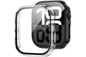 Smartwatch - akcesoria - Tech-Protect Defense360 Tempered Glass Case for Apple Watch 10 (42mm) - Clear - 5906302376520