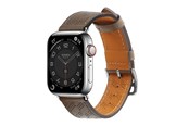Smartwatch - akcesoria - Hurtel Strap Leather for Apple Watch 38 / 40 / 41 mm Band Bracelet - Dark Brown - 9145576276266