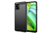 Telefon - Pokrowiec i etui - Hurtel Carbon Case for Motorola Moto G Power 2023 Flexible Silicone Carbon Cover Black - 9145576275559