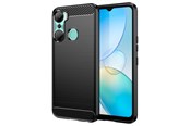 Telefon - Pokrowiec i etui - Hurtel Carbon Case Case for Infinix Hot 12 Pro Flexible Silicone Carbon Cover Black - 9145576275474