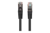 Kabel sieciowy - Lanberg patch cable - black RAL9004 - Czarny - PCF6-20CC-0100-BK