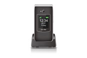 Telefon komórkowy - Beafon Silver Line SL645 - black silver - feature phone - GSM - SL645_EU003B