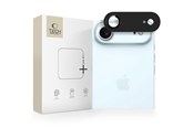 Telefon - szklo ochronne - Tech-Protect Camfull Fit+ Camera Cover for iPhone 17 Air - Black - 5906302319213