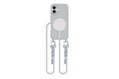 Telefon - Pokrowiec i etui - Tech-Protect  MagNecklace MagSafe Case for iPhone 16 - Gray - 5906302370320