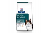 Koty - Hill's PRESCRIPTION DIET Multi-Benefit Feline w/d Dry cat food Chicken 3 kg - 052742042251