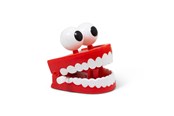 Małe prezenty dla dzieci - Pocket Money Eyeball Chattering Teeth - 125090