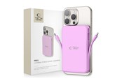 Powerbank - Tech-Protect Powerbank PB31 MagSafe 10000mAH - purple Powerbank - Fiolet - 10000 mAh - 5906302375820