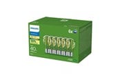 Zarówka LED - Philips Żarówka LED z włóknem magnetycznym Ultra Efficient A60 2,3W/827 (40W) Clear 6-pack E27 - 929003622794