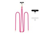 Telefon - Inne akcesoria - Tech-Protect C7S Rope Crossbody Strap - Pink - 5906302375745