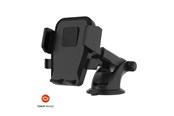 Telefon - Inne akcesoria - FIXED Iconiq XXL Windshiled/Dashboard Car Mount Black - FIXICQ-XXL-BK