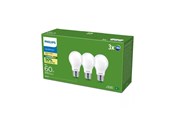Zarówka LED - Philips Żarówka światła LED Ultra Efficient A60 4W/827 (60W) Frosted 3-pack E27 - 929003623793