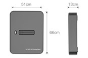 Dysk twardy - akcesoria - Gembird DD-U3M2 - SSD docking station - M.2 Card (PCIe NVMe & SATA) - USB 3.2 (Gen 2) - DD-U3M2